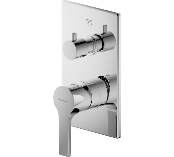 Смеситель для душа Bravat Prolate P69219CP-2-ENG 00-00031322 1