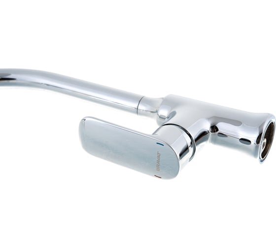 Смеситель для кухни Bravat OPAL с высоким поворотным изливом F7125183CP-RUS 00-00004868
