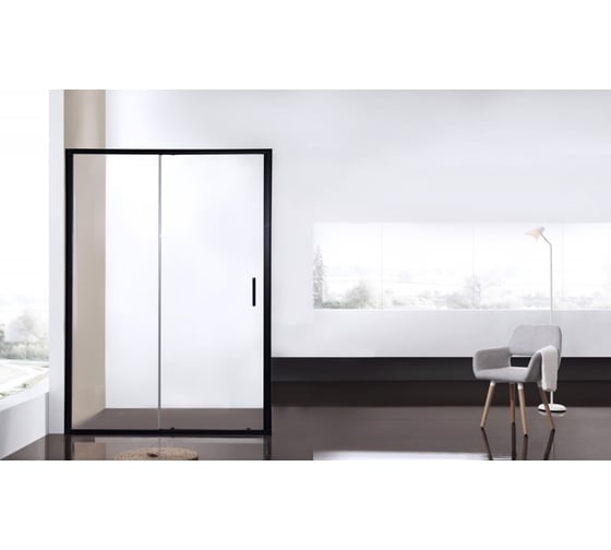 Душевая дверь Bravat Blackline BD120.4101B 00-00246502
