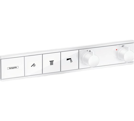 Термостатический смеситель для душа HANSGROHE HG RainSelect внешняя часть 15381700 00000072403