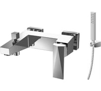 Смеситель для ванны Bravat Iceberg с коротким изливом, с аксессуарами F676110C-B-RUS 00-00023185