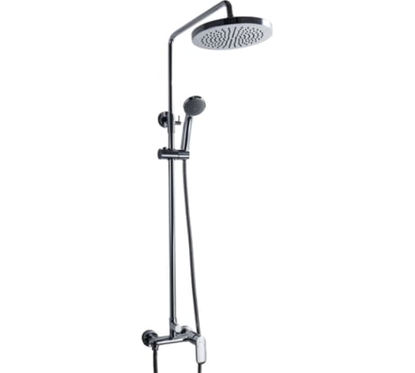 Душевая колонна со смесителем для душа Bravat Opal R 00-00242459 F9125183CP-A2-RUS