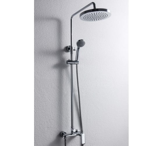 Душевая колонна со смесителем для душа Bravat Opal R 00-00242459 F9125183CP-A2-RUS