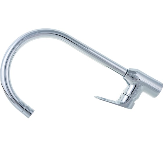 Cмеситель для кухни Bravat ELER c высоким поворотным изливом 00-00003173 F7191238CP-RUS