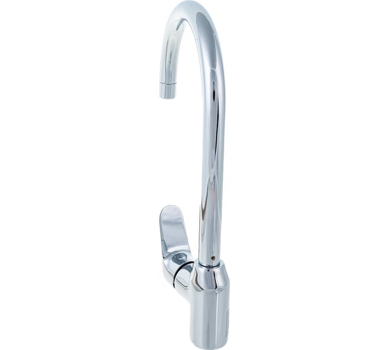 Cмеситель для кухни Bravat ELER c высоким поворотным изливом 00-00003173 F7191238CP-RUS