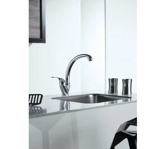 Смеситель для кухонной мойки Bravat Fit F7135188CP-1-RUS 00-00009668