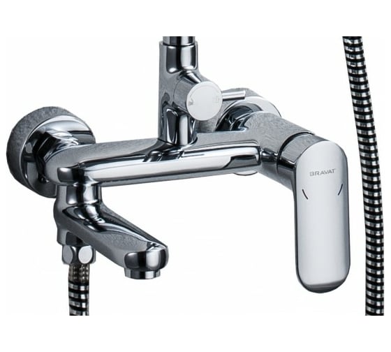 Душевая стойка Bravat Opal 00-00021215 F6125183CP-A1-RUS