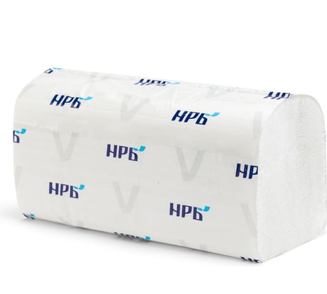 Листовые полотенца НРБ V, 200 листов, двухслойные,19гр, р22х21 NRB-25V210