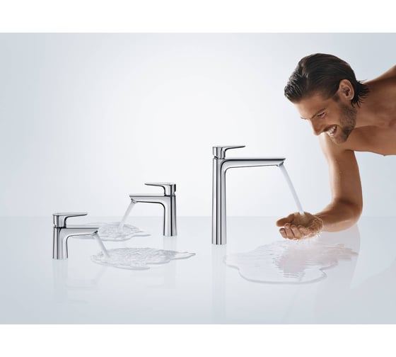 Смеситель для раковины HANSGROHE HG Talis E 240 без донного клапана 71717000 00000044209