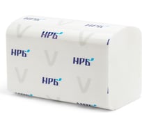Листовые полотенца НРБ V, 200 листов, двухслойные NRB-25V206