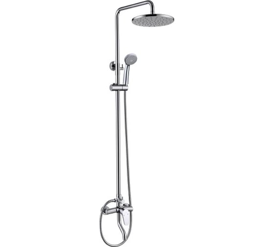 Душевая колонна со смесителем для ванны Bravat Eler 00-00090139 F6191238CP-A-RUS 1
