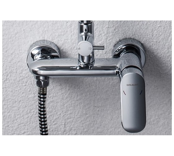 Душевая стойка Bravat Opal F9125183CP-A1-RUS 00-00021216