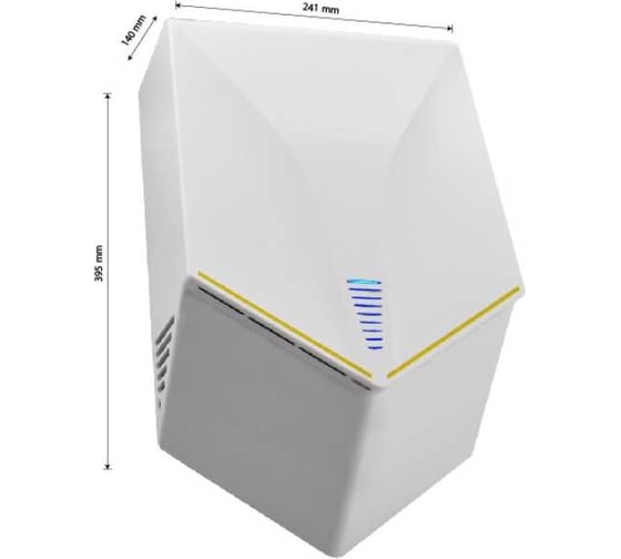 Сушилка для рук CRAFTICA белая 68607