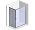 Душевой уголок GuteWetter gwmpkb019r 75x145x200 см, профиль бронзовый, стекло бесцветное закаленное 6 мм 4698031188598 7