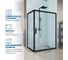 Душевой уголок GuteWetter gwmpkb019r 85x125x200 см, профиль черный матовый, стекло бесцветное закаленное 6 мм 4698031938070 2