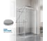 Душевой уголок GuteWetter gwmpkb019rc 100x70x200 см, профиль хром блестящий, стекло бесцветное закаленное 6 мм 4698032704452 4