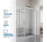 Душевой уголок GuteWetter gwmpkb019rc 115x80x200 см, профиль хром матовый, стекло бесцветное закаленное 6 мм 4698032706777 4