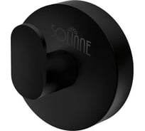 Одинарный крючок Solinne Вальс сталь, черный матовый 2536.320