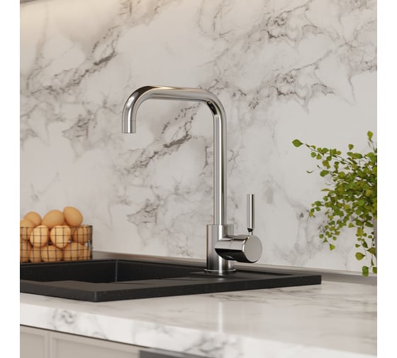Смеситель для кухни Teymi Helmi, хром T10220 ЦБ-00269202