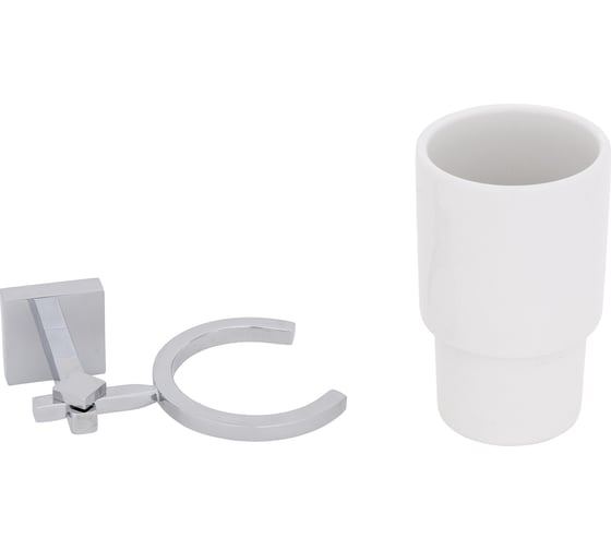 Держатель со стаканом Manzzaro Bis 83.38.00 СР (блистер) 112152 1