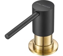 Дозатор для моющего средства MILACIO Ultra чёрно-золотой MCU.934.BGD
