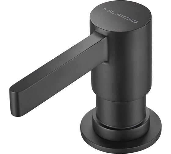 Дозатор для моющего средства MILACIO Ultra total black MCU.933.TB