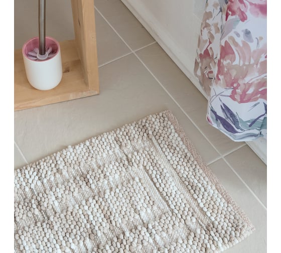 Мягкий коврик для ванной комнаты WESS Cosy 50х80 см C22-60