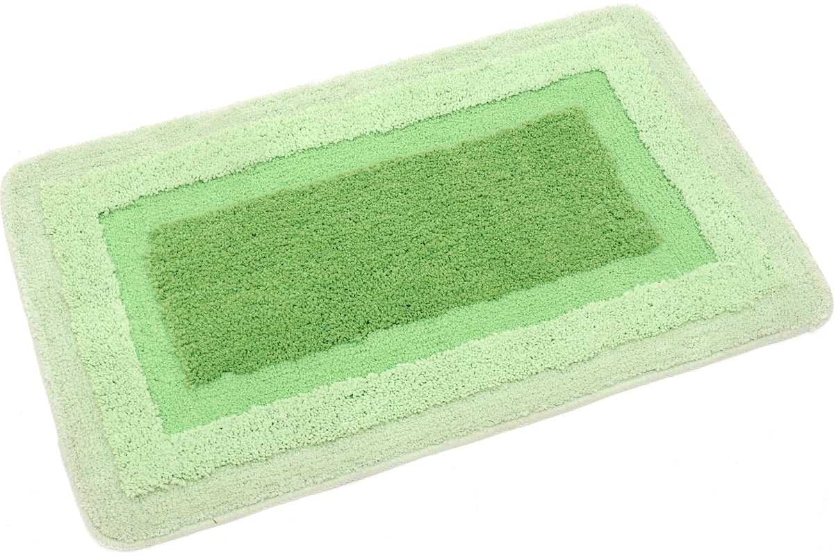 Мягкий коврик для ванной комнаты WESS Belorr 50х80 см, green A13-52 ...