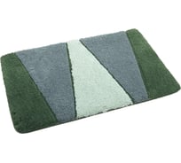Мягкий коврик для ванной комнаты WESS Rainbow 50x80 см, green A59-50