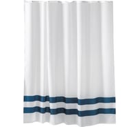 Занавеска (штора) Moroshka Maritime для ванной комнаты, тканевая, 180х200 см  xx009-26