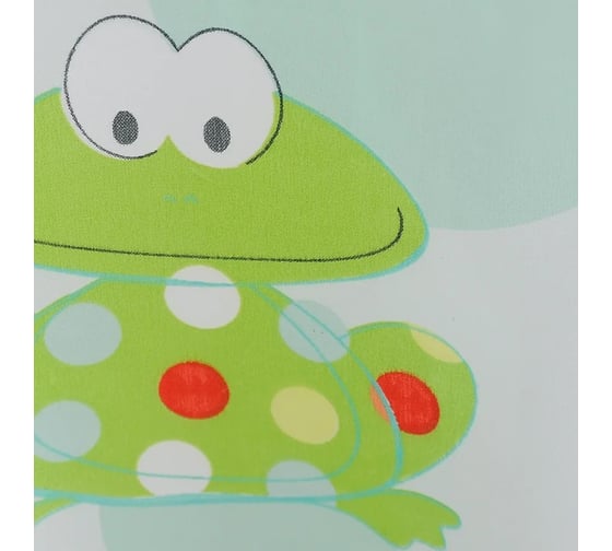 Тканевая занавеска (штора) для ванной комнаты VERRAN 180х180 см Toadland 630-84