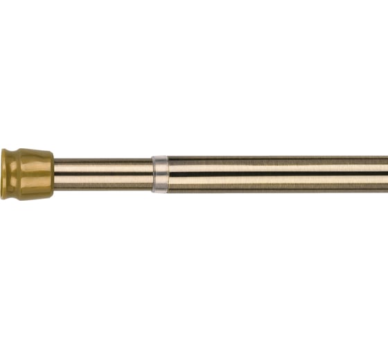 Карниз для занавесок VERRAN 105-190 см, диаметр 19/22 мм antique bronze 690-37