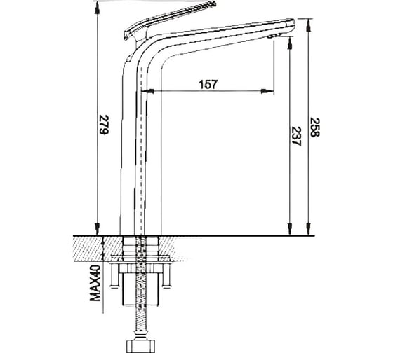Смеситель для раковины Rose R3911F