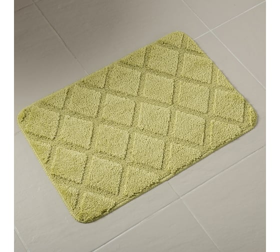 Мягкий коврик для ванной комнаты VERRAN Rombo 40х60 см 070-70