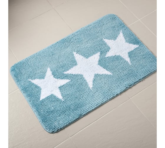 Мягкий коврик для ванной комнаты VERRAN Star 50х80 см 026-30
