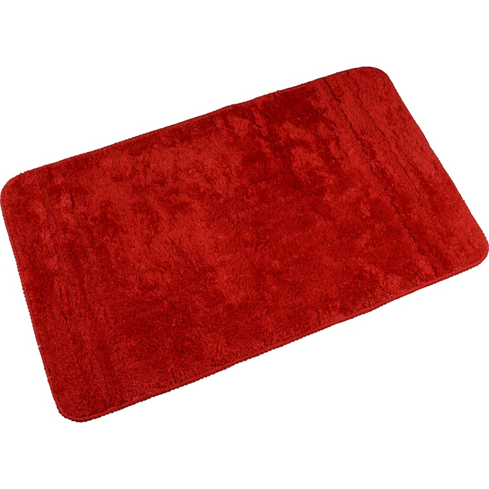 Мягкий коврик для ванной комнаты VERRAN Solo red 50х80 см 064-80 ...