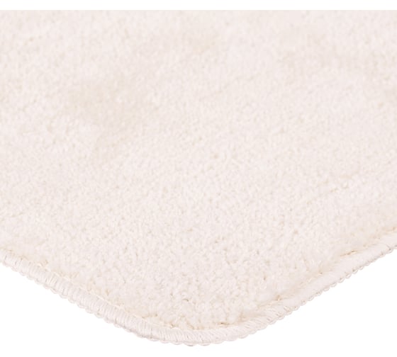 Мягкий коврик для туалета VERRAN Checks beige 50x50 см 012-12