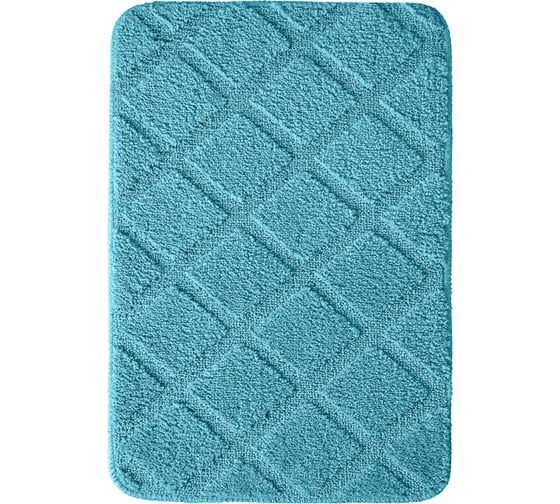 Мягкий коврик для ванной комнаты VERRAN Rombo 40х60 см 070-60