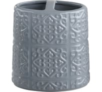 Стакан для зубных щеток VERRAN Grey с разделителем 860-40