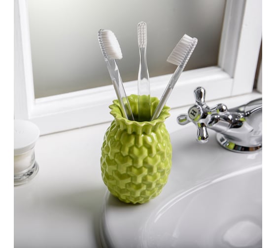 Стакан для зубных щеток VERRAN Ananas 850-31