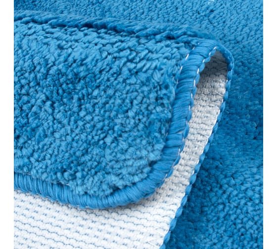 Мягкий коврик для ванной комнаты VERRAN Solo blue 60х90 см 064-30