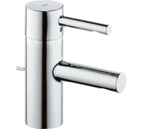 Смеситель для раковины GROHE Essence с донным клапаном, хром 33562000