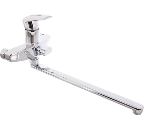 Смеситель для ванны и душа G-lauf с поворотным изливом 32 см и душевой лейкой, хром LWF7-A113