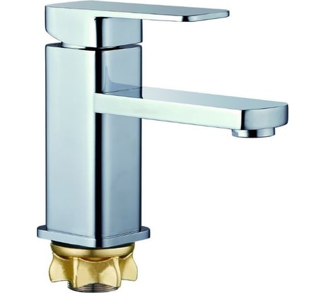 Смеситель для раковины G-lauf с монолитным изливом, хром NEB1-A123