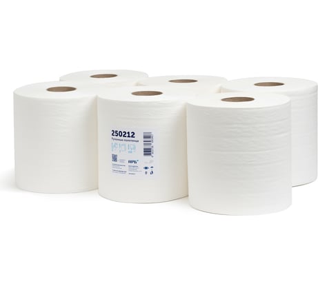 Рулонные полотенца НРБ 150 м, двухслойные, втулка 4.5 см, 19.5 см NRB-250212