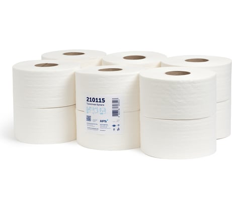 Туалетная бумага НРБ 190 м, однослойная NRB-210115