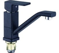 Смеситель для кухни G-lauf с поворотным изливом, черный GOR4-B058KB