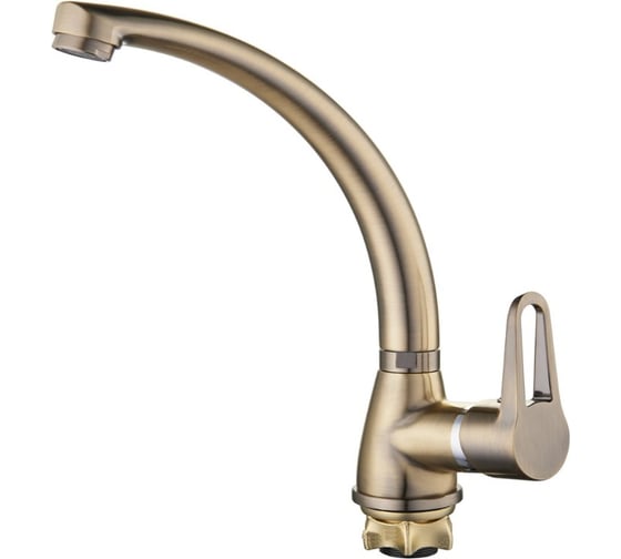 Смеситель для кухни G-lauf с высоким изливом, бронза ZOP4-B045KT