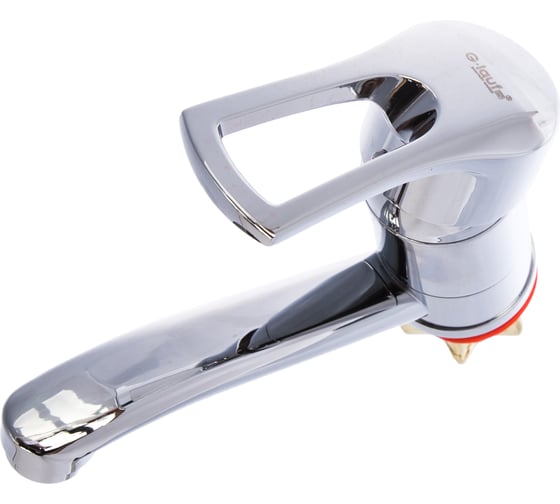 Смеситель для кухни G-lauf с плоским поворотным изливом, хром 4G4-B181 1