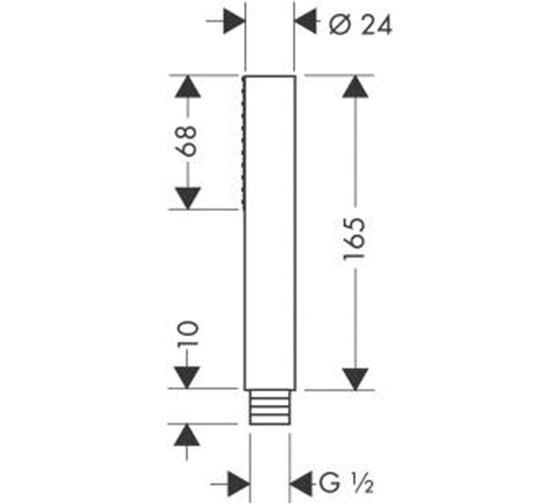 Ручной душ AXOR Starck 10531000 AX 00000023096
